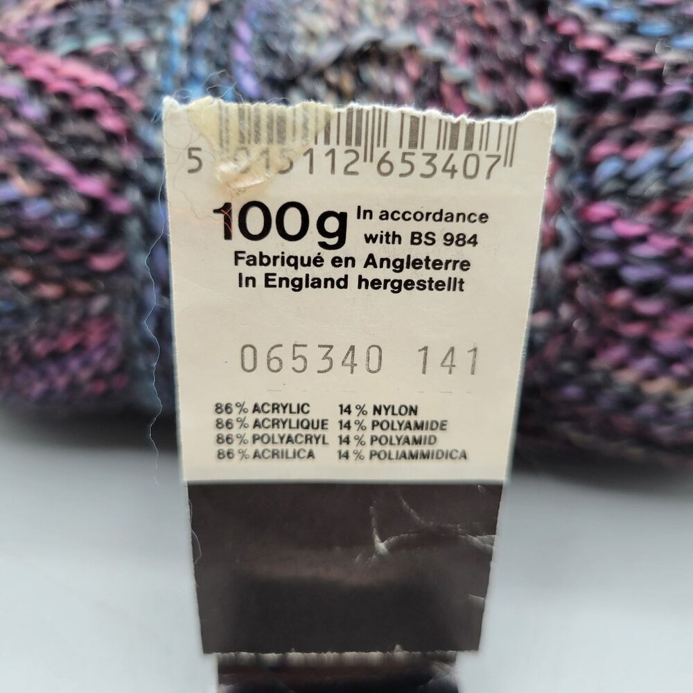 Sirdar Nova Double Knitting Yarn 100g Per Skein Acrylic Nylon Blend Multicolor - Picture 5 of 5